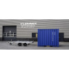 Remorque containeur 10 pieds 2 x essieu 1350 kg
