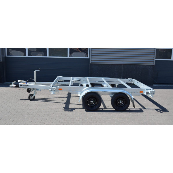 Remorque containeur 10 pieds 2 x essieu 1350 kg