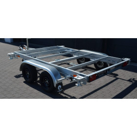 Remorque containeur 10 pieds 2 x essieu 1800 kg