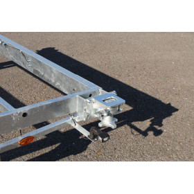 Remorque containeur 20 pieds 3 x essieu 1800 kg