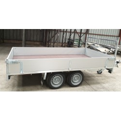 Remorque plateau 3 m 00 x 1 m 53 2700 kg