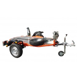 Porte Moto Abaissable Pliable