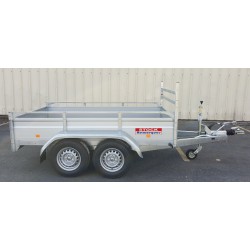Remorque ALU 2 m 51 x 1 m 37 - 2000kg