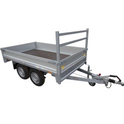 Remorque plateau 2m57x1m57 1500kg