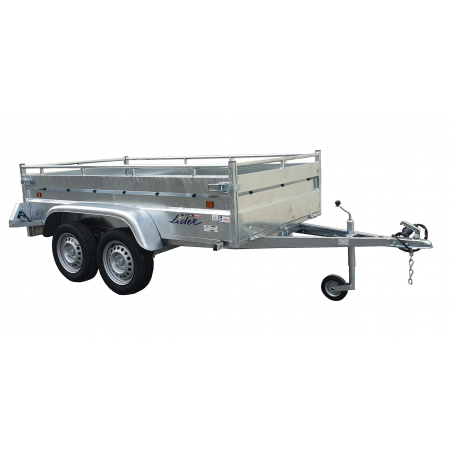Remorque Robust 2 m 53 x 1 m 34 - 750kg double essieu