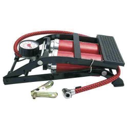 Pompe a pied x2 piston et mano