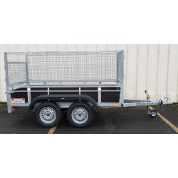 Remorque 2 m 57 x 1 m 30 - 750kg