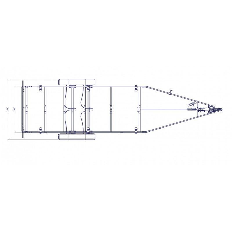 WVA3500 remorque bateau moteur