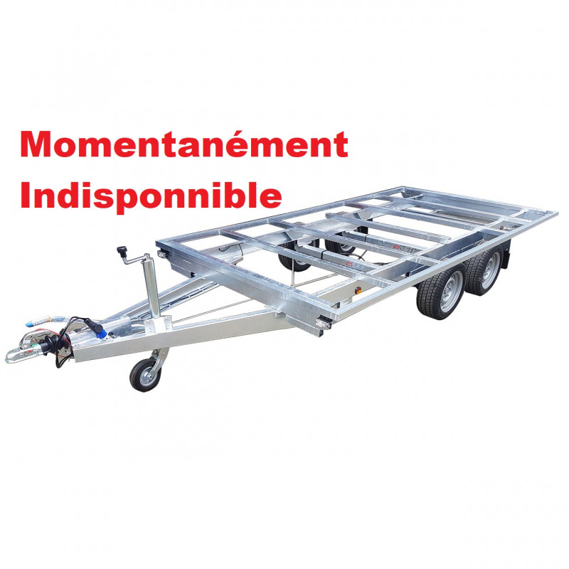 Remorque 3m95 1350kg type TinyHouse Remorque 3m95 1350kg type TinyHouse