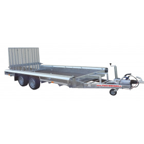 Porte engin 4mx1m50 - 3500 kg - 2 essieux