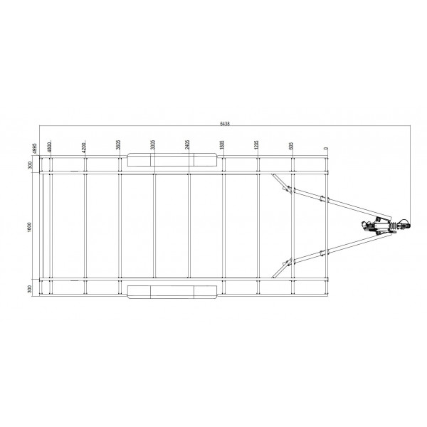 RTD 5m x 2m44 - 3500 kg