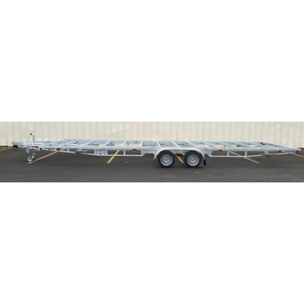 TH 7m80 x 2m44 Plateau 2 essieu x 1800 kg