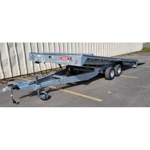 Porte voiture 3000 kg - 5m + Rampes
