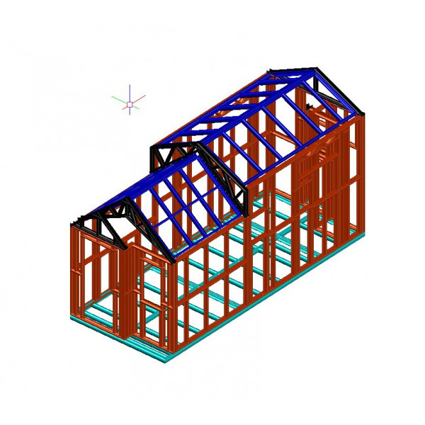 Structure 600 x 244 0 partir de 5 915.00 € suivant modèle ou personnalisation. ( sans remorque)