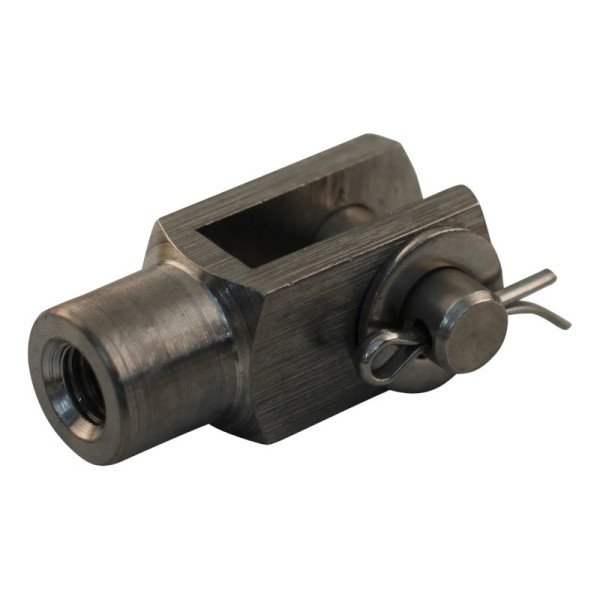 fourche avec goupille et appuyant GG40* M10X20mm il. 40 RVS304