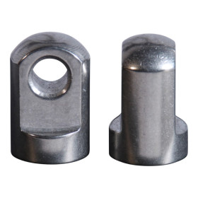 oeillet vissable M10mm Ø8,1mm 12mm inox 316