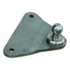 plaque de fixation avec balle BA01/K10 inox 316 Max. 800N.