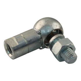 rotule radiale gauche avec cache anti-poussière WG35LSK M10mm il. 35 zingué