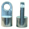 usiné œil vis M8mm AS24S Ø8,1mm 5mm zingué