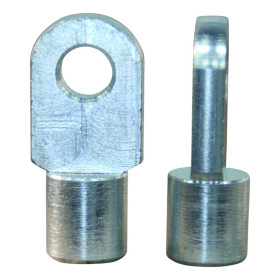 usiné œil vis M8mm AS30 Ø8,1mm 5mm zingué