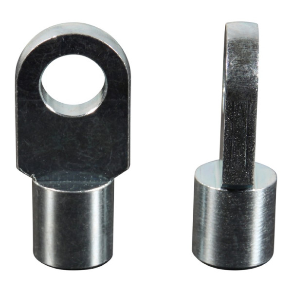 usiné œil vis M8mm AS30S Ø10,1mm 5mm zingué