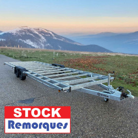 8m40 Remorque Tiny basse