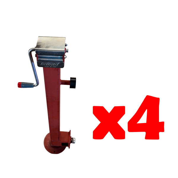 4 Béquilles pour conteneur