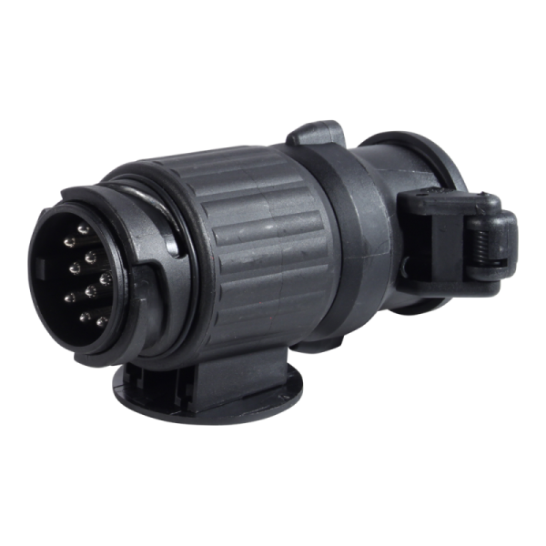 adaptateur voiture 13 pôle (système Jaeger) - remorque à 13 pôle (système Multicon Ouest)