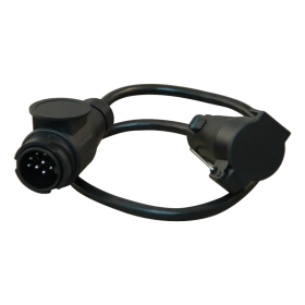 câble adaptateur voiture 13 pôle (système Jaeger) - remorque à 7 pôle 90cm