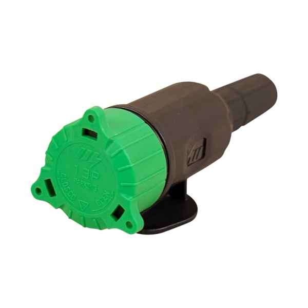 prise 13 broches plastique 1 x tulle Ø 8mm 13 raccord à vis