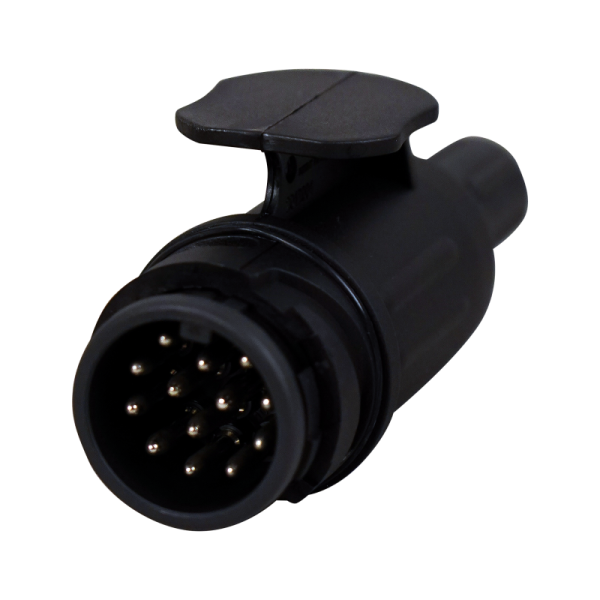 prise 13 broches plastique 13 raccord à vis tulle avec Φ6.8mm trou