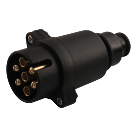 prise 7 broches plastique version vissable 7 raccord à vis