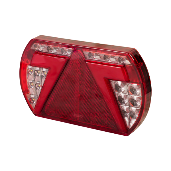 achterlicht glo trac LED baïonnette à 5 pôles droit 12 V