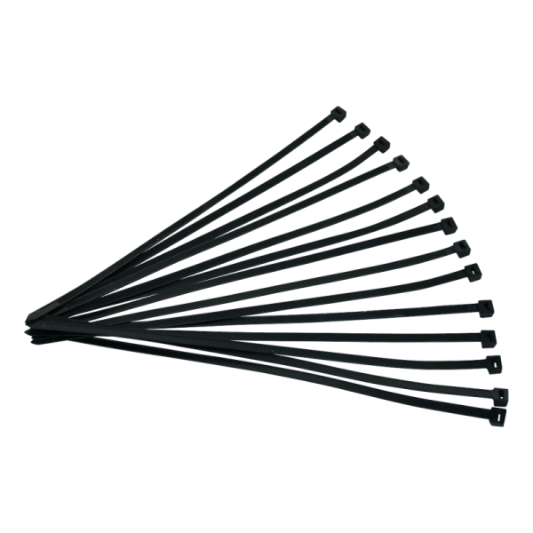 attaches de câble 4,8mm 370mm noir