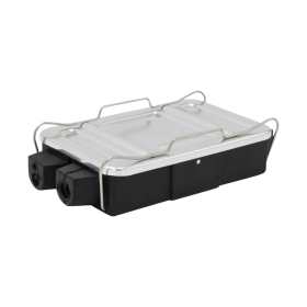 boîte de jonction de câble À 32 pôles , AMP 6,3mm prise plate couvercle métallique à fermeture rapide