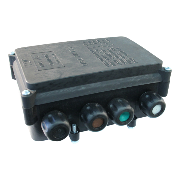 boîte de jonction de câble À 8 pôles AMP 6,3mm prise plate