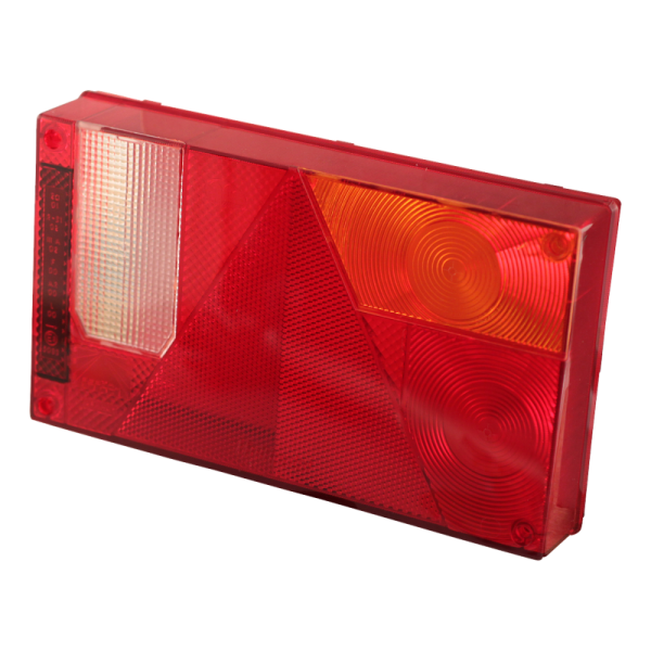 cabochon de feu Multipoint I droit avec vitre de recul