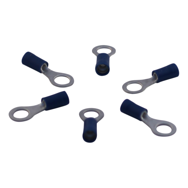 cosses rondes pré-isolées pour le fil 1,5 – 2,5mm2 M5 , mm bleu