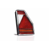 Droite | Feu arrière LED triangle | 12V | 5-fonctions | 5-PIN