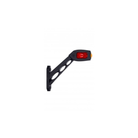 Droite | Feu de gabarit LED rouge | blanc | orange | 12-24V | 35cm. cable