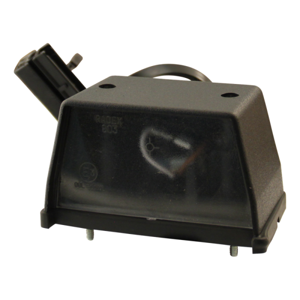 eclairage de plaque d'immatriculation 803 24V câble 500mm avec quick connector