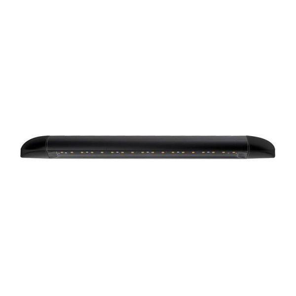 Eclairage intérieur LED | 26cm | noir | 24V | blanc chaud