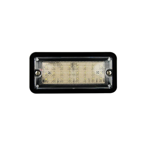 Eclairage intérieur LED | noir | 12V | lumière blanche froide