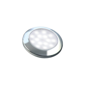 Eclairage intérieur LED ultra plat | chrome | 12V | lumière blanche froide