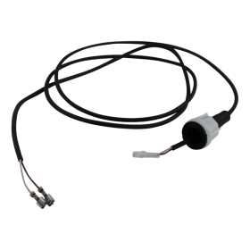 faisceau de câble avec extrémité ouverte 1,5m cable rond 2-polige bajonet