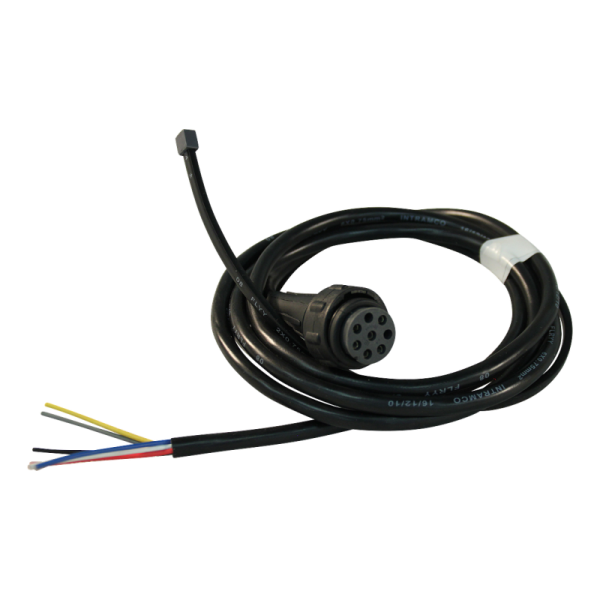 faisceau de câble avec extrémité ouverte gauche 2m 8-pôle baïonnette , embranchement 1x 500 DC