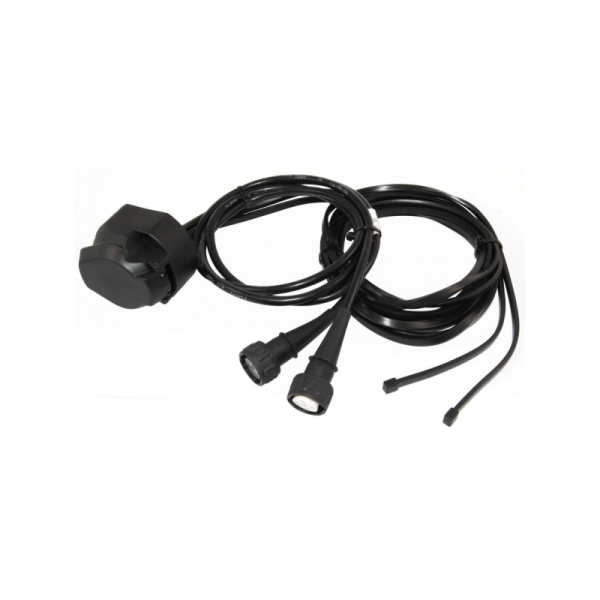 faisceau de câbles  pour prise 13  pôles 4,8m 2 x 5-pôle baïonnette , embranchement 2x 2,6m DC