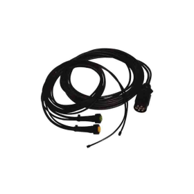 Faisceau de câbles 5-PIN | 8.0m de long | avec 6.0m de câble DC & connecteur 7 pôles