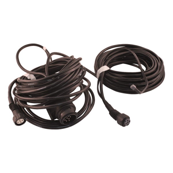 faisceau de câbles à 13 pôles avec connecteur 5.05m 2 x 5-pôle baïonnette , embranchement 2x 3m DC