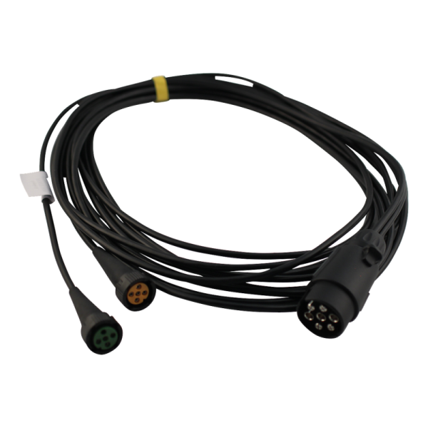 faisceau de câbles à 7-pôles 5,0m , baïonnette à 5 pôles